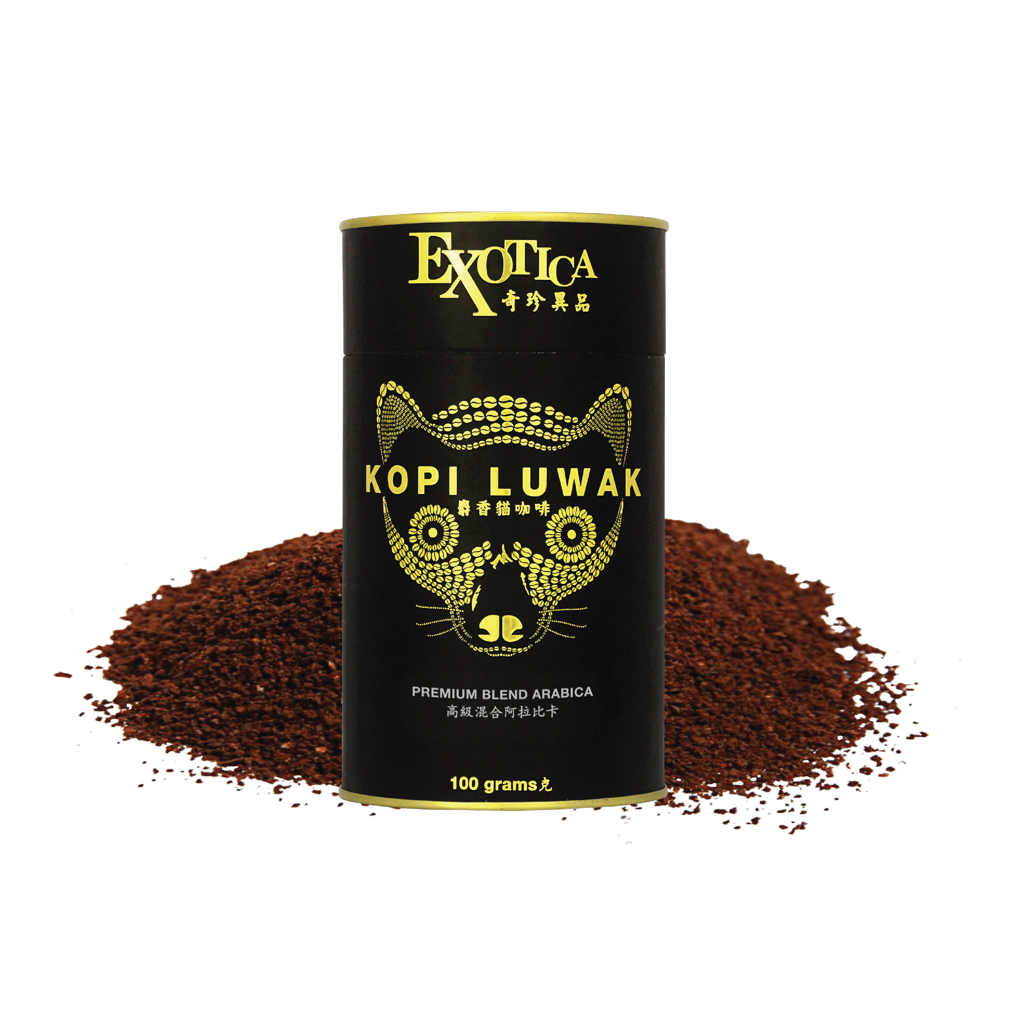 Exotica Kopi Luwak Premium Blend Arabica (Ground) 100g